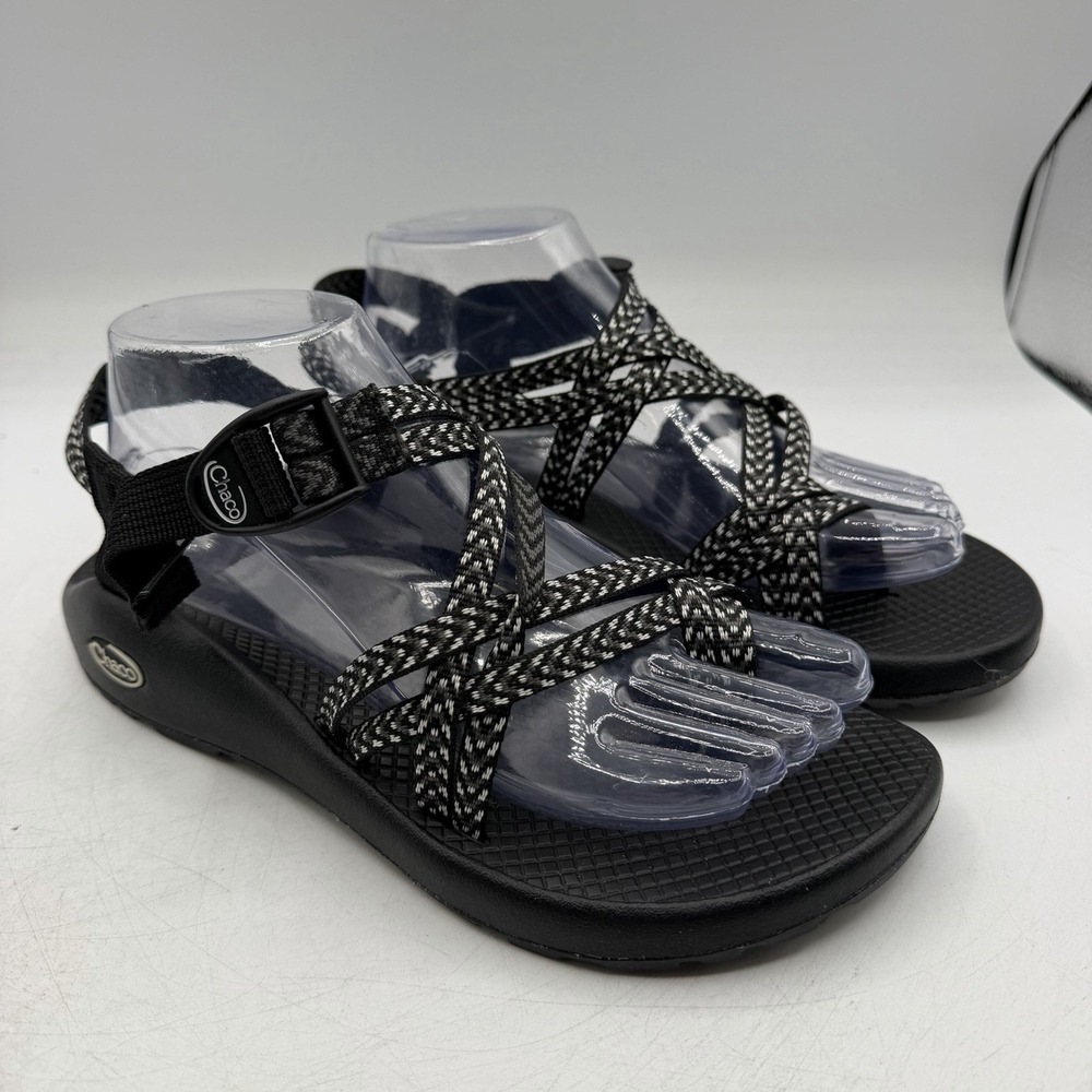 Chaco ZX/2 Classic Sandals Womens Sz 9 Boost Black Hiking Beach Shoes Strappy